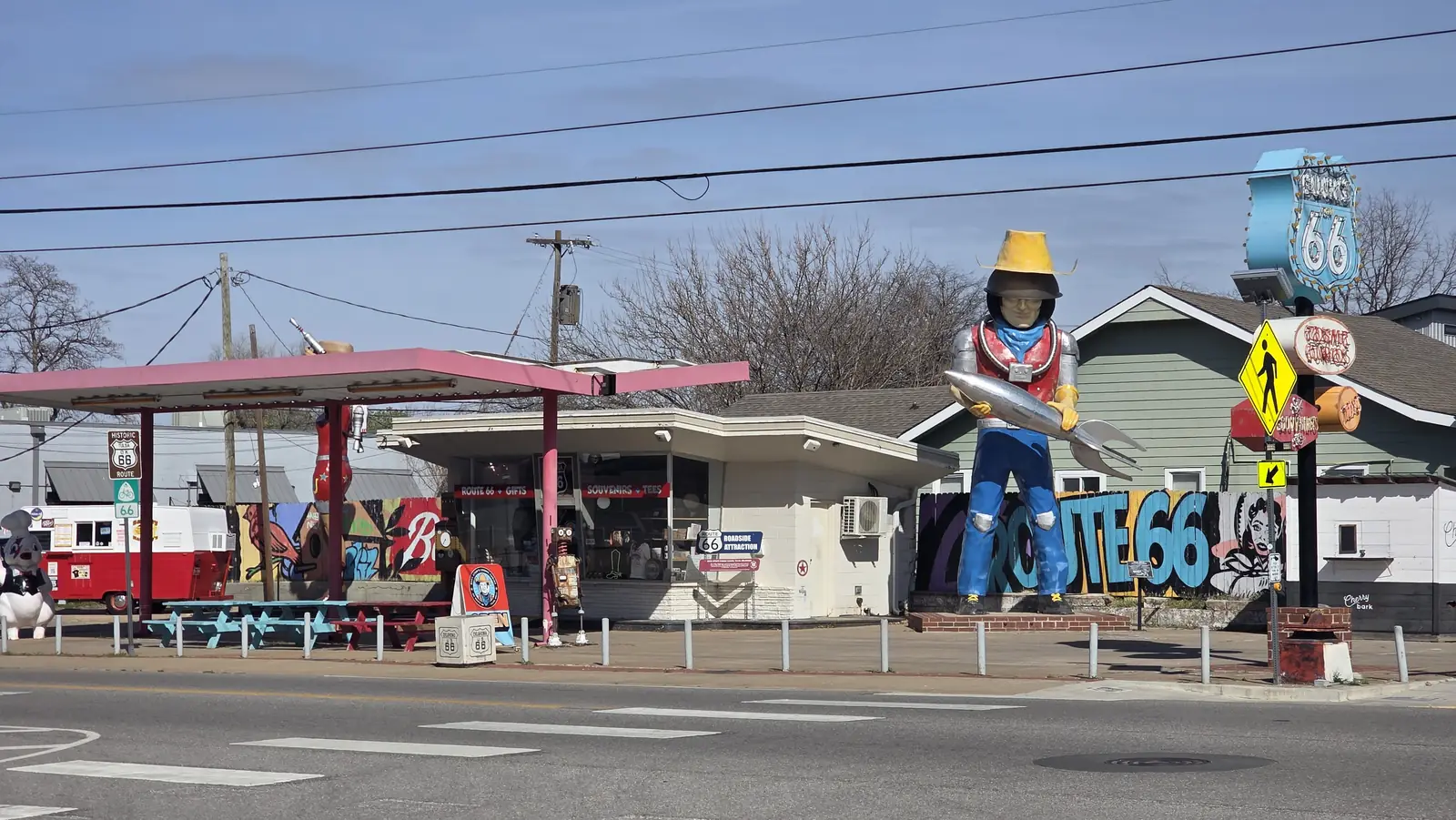 Buck Atom's Cosmic Curios on Route 66 in Tulsa