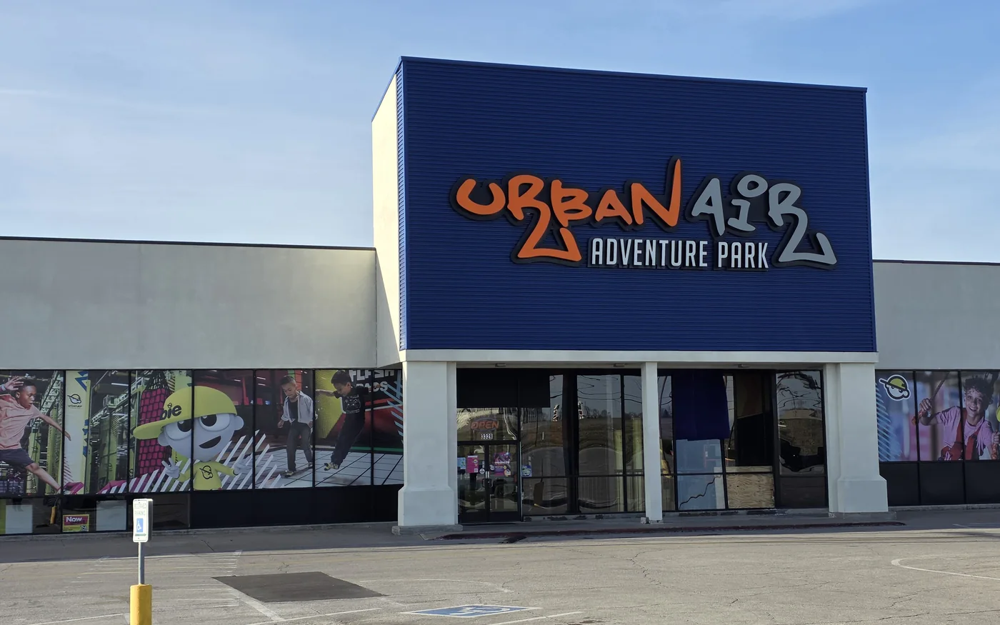 Urban Air Adventure Park exterior in Tulsa, Oklahoma
